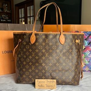 Authentic Louis Vuitton Neverfull GM
